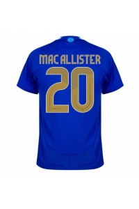 Argentina Alexis Mac Allister #20 Fotballdrakt Borte Klær Copa America 2024 Korte ermer